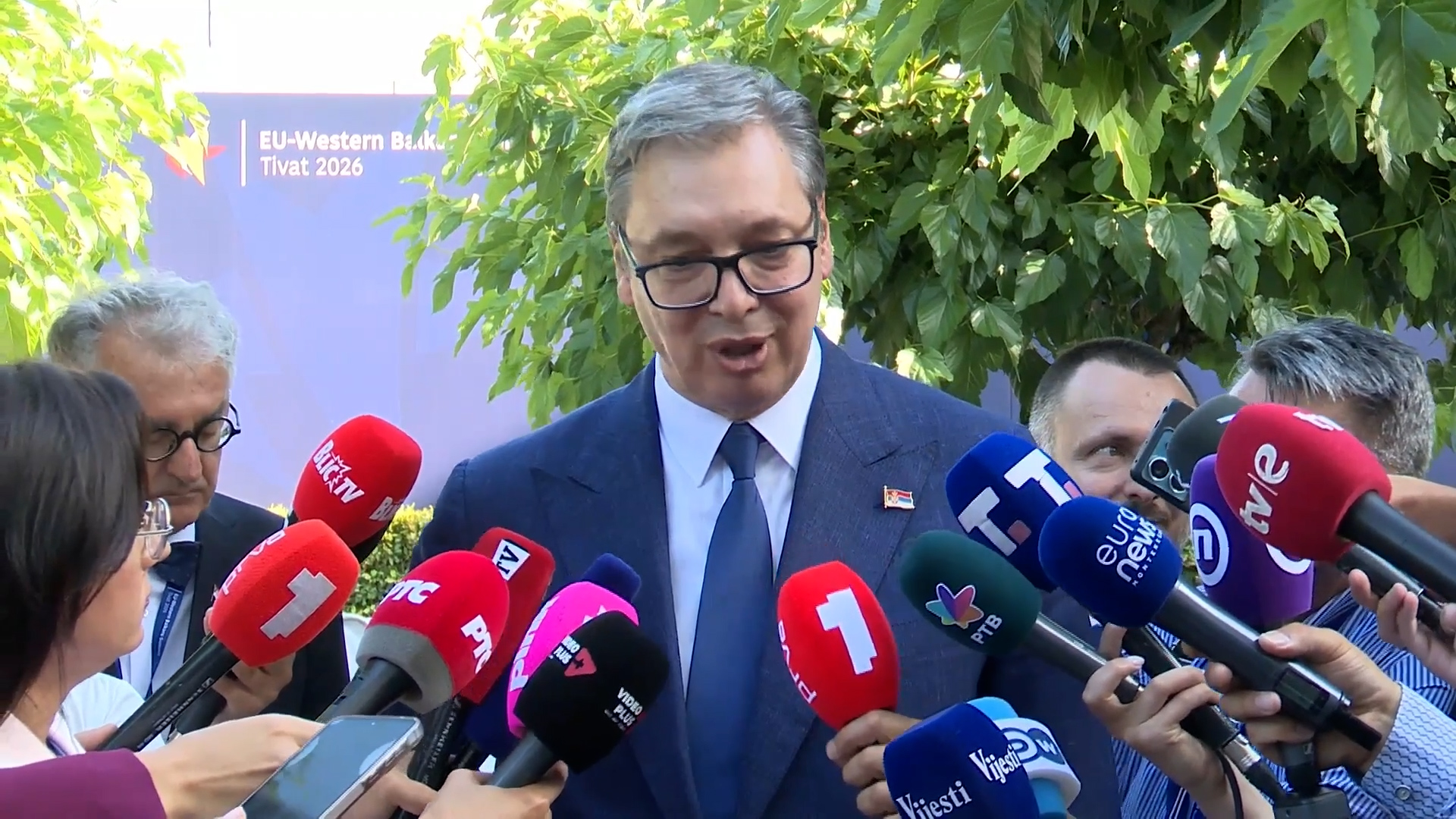 Crna Gora, Tivat, Aleksandar Vucic predsednik Srbije, o rusenju ustavnog poretka Srbije